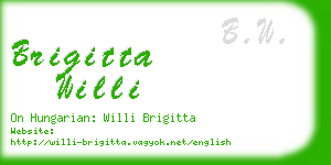 brigitta willi business card